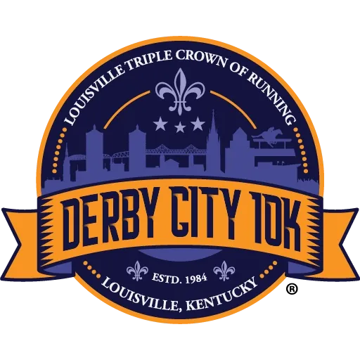 Derby City 10K logo Derby City 10K logo