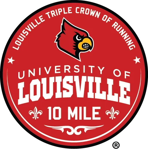 University of Louisville 10 Mile logo University of Louisville 10 Mile logo