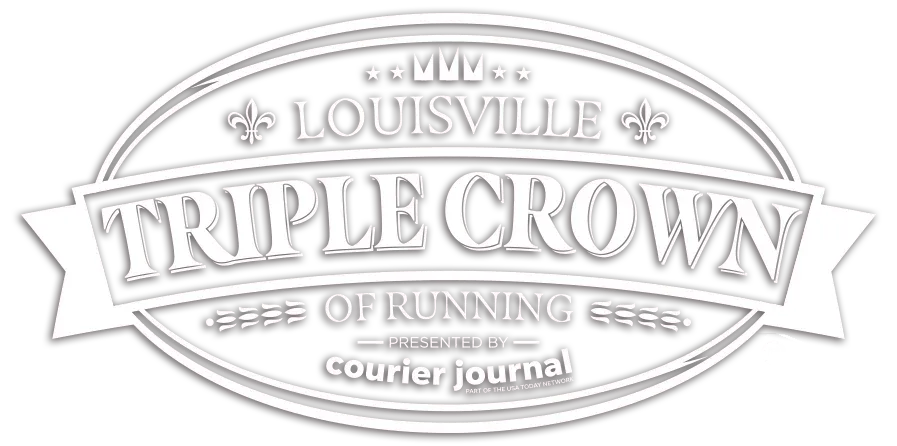 Louisville Triple Crown of Running logo Louisville Triple Crown of Running logo